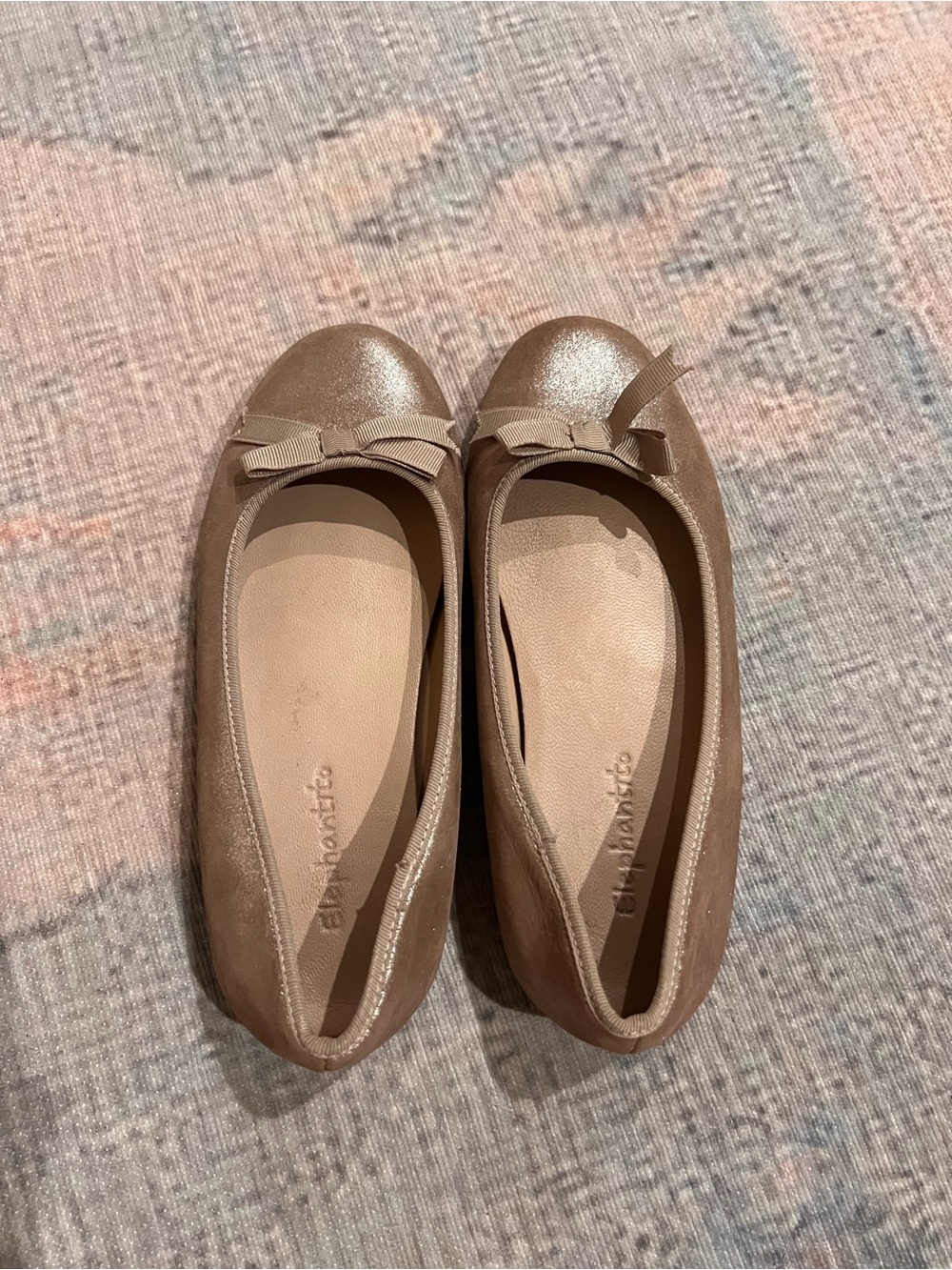 Girls Elephantito Ballet Flats, size 13